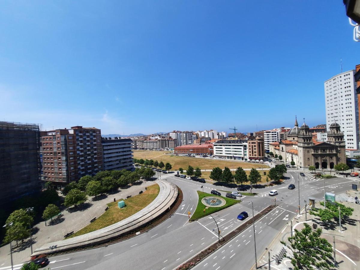 Apartamento Centro Gijon Con Wifi Gratis Y Parking Publico Proximo Incluido Zewnętrze zdjęcie